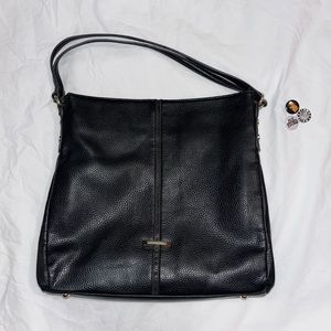 Anne Klein Black Leather Bag